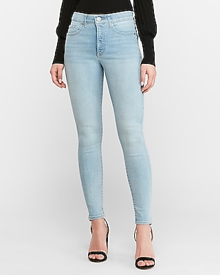 express light wash jeans