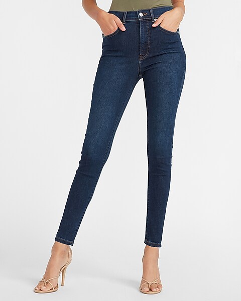 High-rise skinny jeans - Women