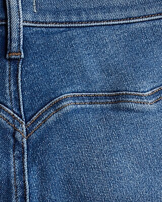 High Waisted Medium Wash Ripped '90s Slim Jeans