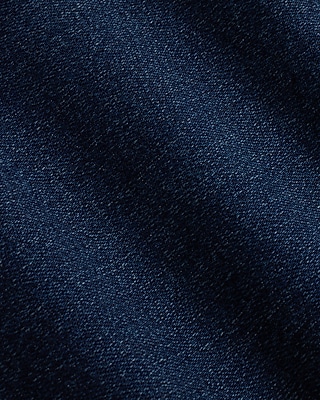 High Waisted Dark Wash Raw Hem '90s Slim Jeans