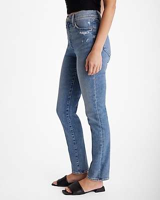 High Waisted Medium Wash '90s Slim Jeans