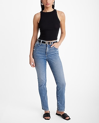 High Waisted Medium Wash '90s Slim Jeans