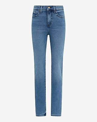 High Waisted Light Wash '90s Slim Jeans