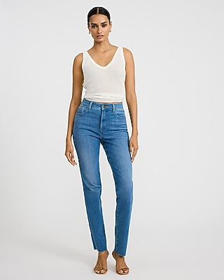 High Waisted Medium Wash '90s Slim Jeans