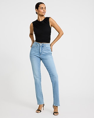 High Waisted Medium Wash '90s Slim Jeans