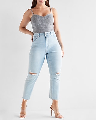 Curvy deals mom jeans