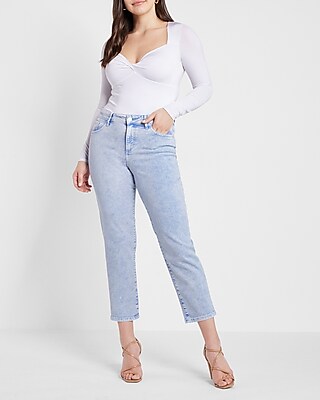 Mid Rise Lilac Tinted Boyfriend Jeans