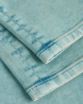 Mid Rise Mint Green Tinted Boyfriend Jeans