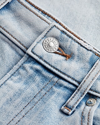 Mid Rise Blue Tinted Boyfriend Jeans