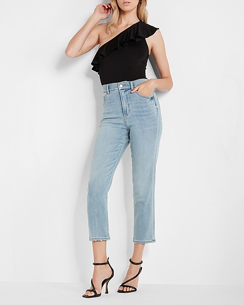 High Waisted Jeans That's Super Cute - hellonance