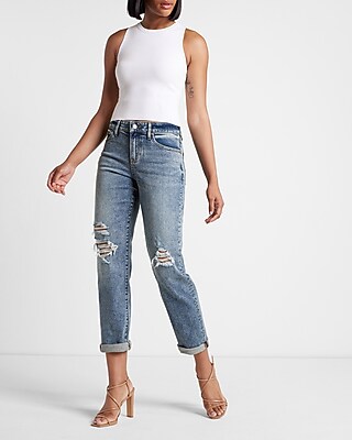 Women's Jeans Ripped Jeans Size 12 Ripped Jeans Missguided
