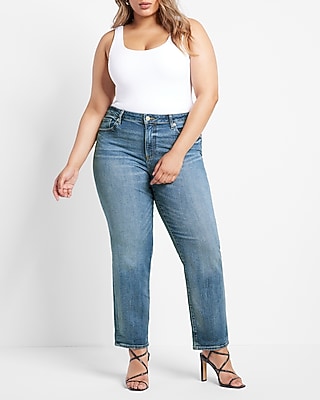 Mid Rise Medium Wash Boyfriend Jeans