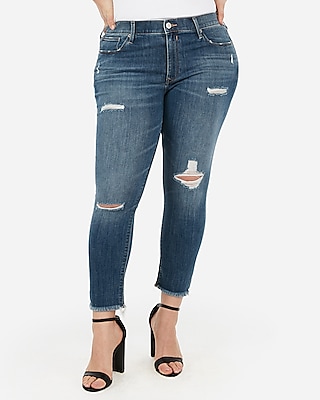 express cropped jeans