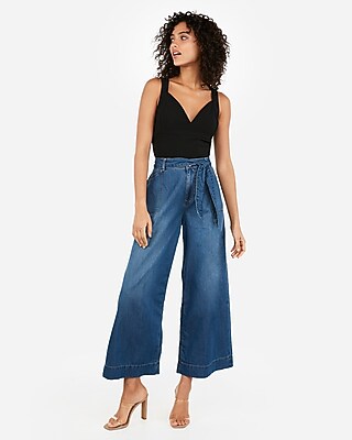 wide leg jeans express