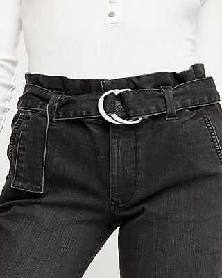 black belted jeans