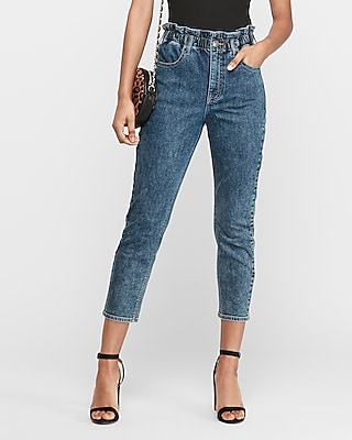 express high waisted jeans