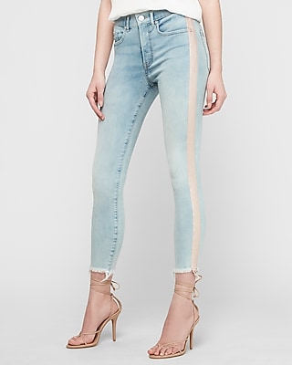 express side stripe jeans