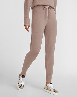 Buy Velour Ribbed High-Rise Jogger Pants - Order Bottoms online 5000008421  - Victoria's Secret US