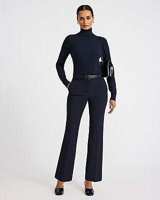 Editor Mid Rise Bootcut Ankle Pant Studio Stretch Twill