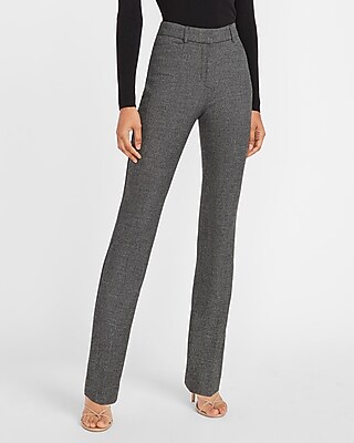 high waisted bootcut dress pants
