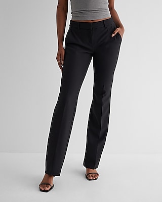 high waisted bootcut trousers