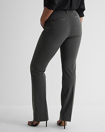 Women's Careewear Wear Bootcut Pants Black - High Rise Bootcut Pants – Moda  Xpress