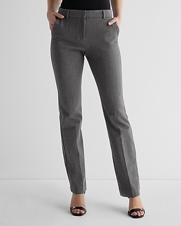 Grey Formal Pants Women, Casual Office Grey Pants