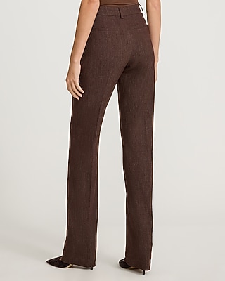 Editor Heathered Stretch Twill Mid Rise Bootcut Pant - image 2