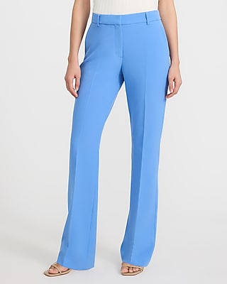 Editor Signature Stretch Mid Rise Wide Leg Pant | Express