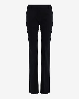 Editor Stretch Cotton Mid Rise Bootcut Pant