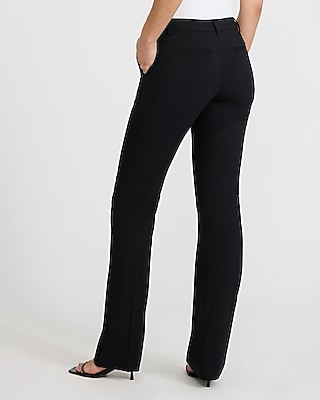 Editor Stretch Cotton Mid Rise Bootcut Pant
