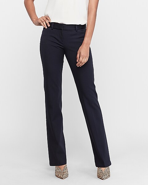 Low Rise Barely Boot Editor Pant