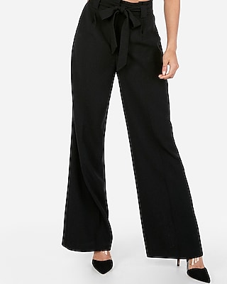 high waisted wide leg pants