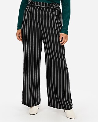 express striped pants