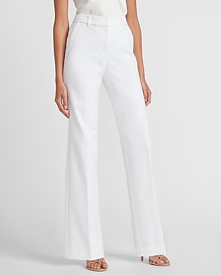 ladies winter white trousers