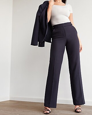 herlipto Super High Pants Waisted Twill