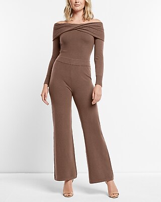 Super High Waisted Supersoft Sweater Wide Leg Pant