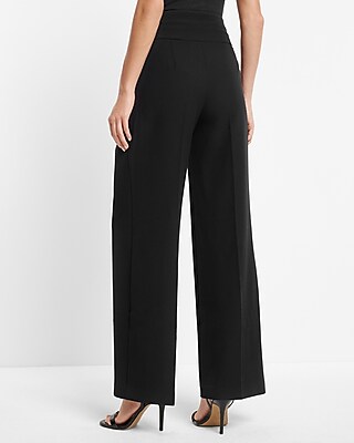Super High Waisted Tuxedo Trouser Pant 