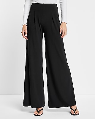 white high waisted dress pants