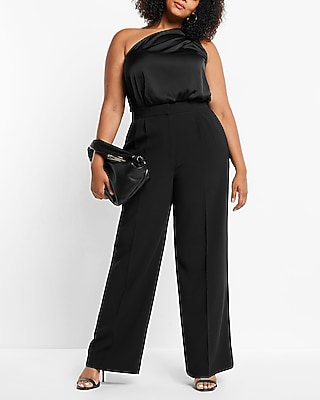 Super High Waisted Open Pleated Wide Leg Pant