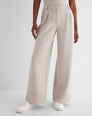 Flannel Wide Leg Pants Peyton Charcoal by Bellerose