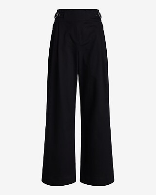 ヌキテパ Border Hemla Gather Pants black M BORDER HEMLA GATHER