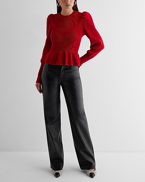 Zara Leather Pant New, Women's Fashion, Bottoms, Jeans & Leggings on  Carousell