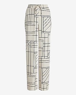 High Waisted Printed Pull On Wide Leg Pant - image 4