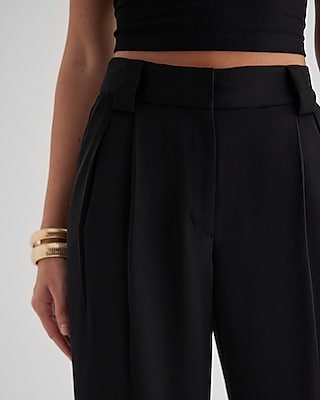 Stylist High Waisted Pleated Wide Leg Pant