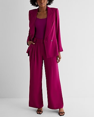 Stylist High Waisted Pleated Wide Leg Pant