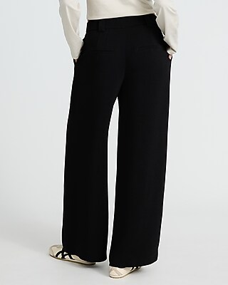 High Waisted Pleated Trouser