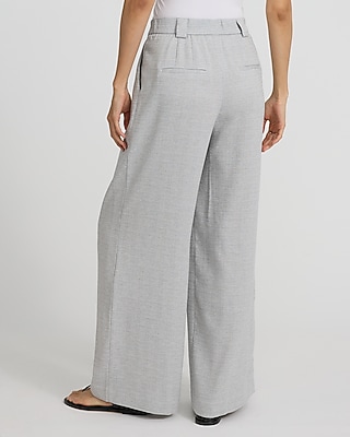High Waisted Relaxed Trouser