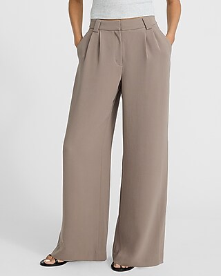 High Waisted Relaxed Trouser