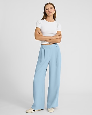 High Waisted Relaxed Trouser